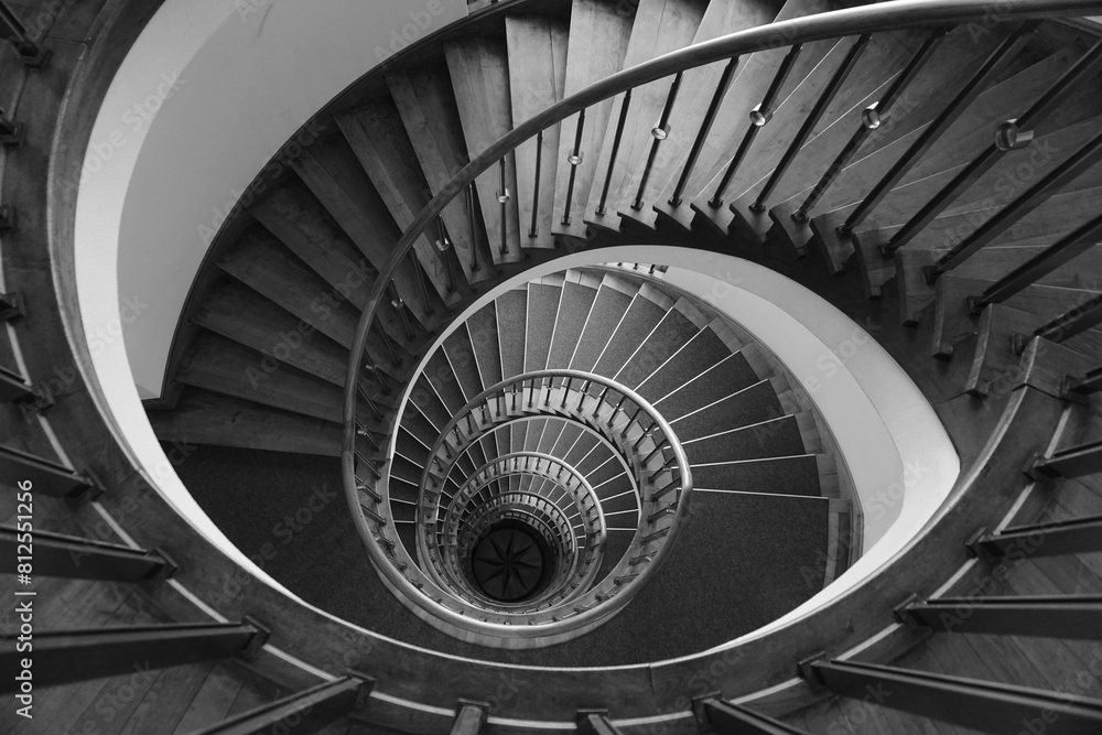 Fototapeta premium Staircases from Hamburg