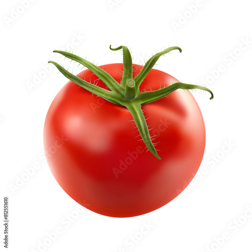 Tomato isolated on white background