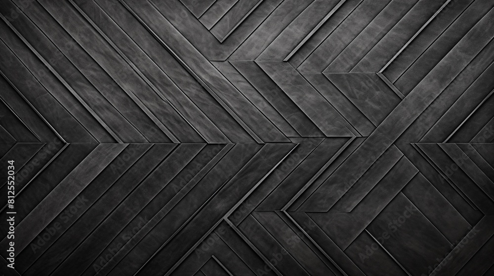 Abstract Geometric Chevro, zigzag Pattern in Black and Gray. Abstract Geometric Chevro, zigzag Pattern in Black and Gray.