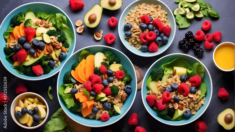 Bright Health Food Symphony: A Nutritional Feast with an Emphasis on Fitness Bright Health Food Symphony: A Nutritional Feast with an Emphasis on Fitness