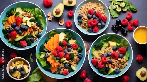 Bright Health Food Symphony: A Nutritional Feast with an Emphasis on Fitness