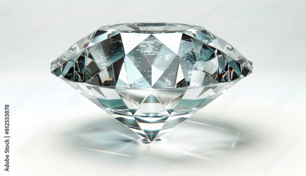 diamond isolated on a white background diamond isolated on a white background