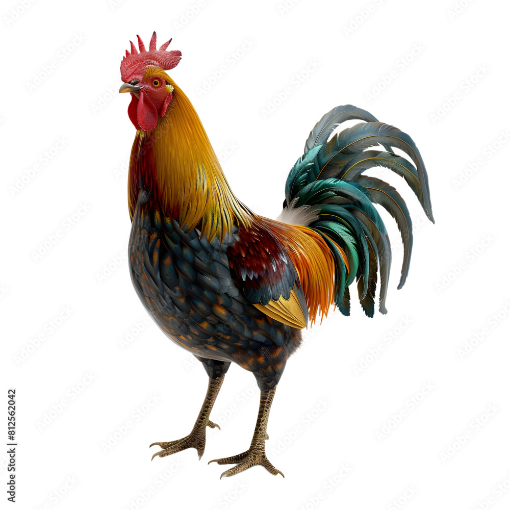 cock Isolated on transparent background