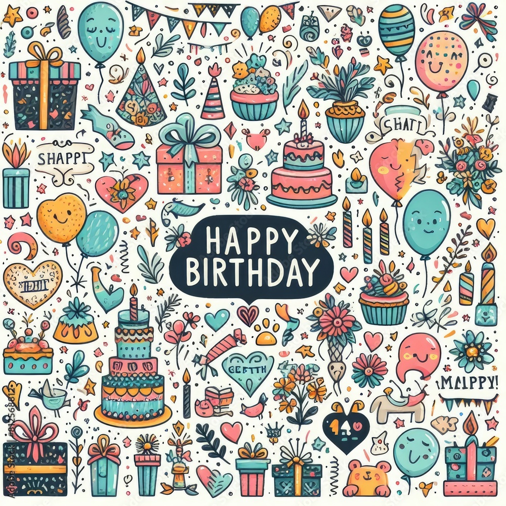 A large group of doodles image lively has illustrative meaning has illustrative meaning card design illustrator A large group of doodles image lively has illustrative meaning has illustrative meaning card design illustrator