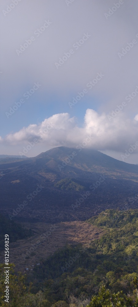 Fototapeta premium Bali Island : mountain view from the top
