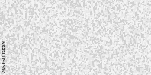 Abstract triangle polygonal gray background. Modern abstract geometric polygon background. Abstract seamless polygon background vector illustration. White and gray Polygon Mosaic Background. 