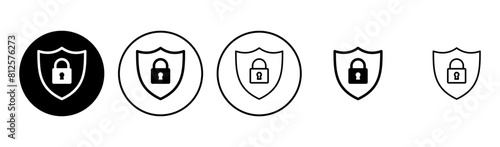 Security icon set. protection icon. privacy. vpn