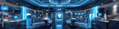 Cutting Edge Operating Room Showcases Advanced Medical Technology and Robotic Surgical Systems for