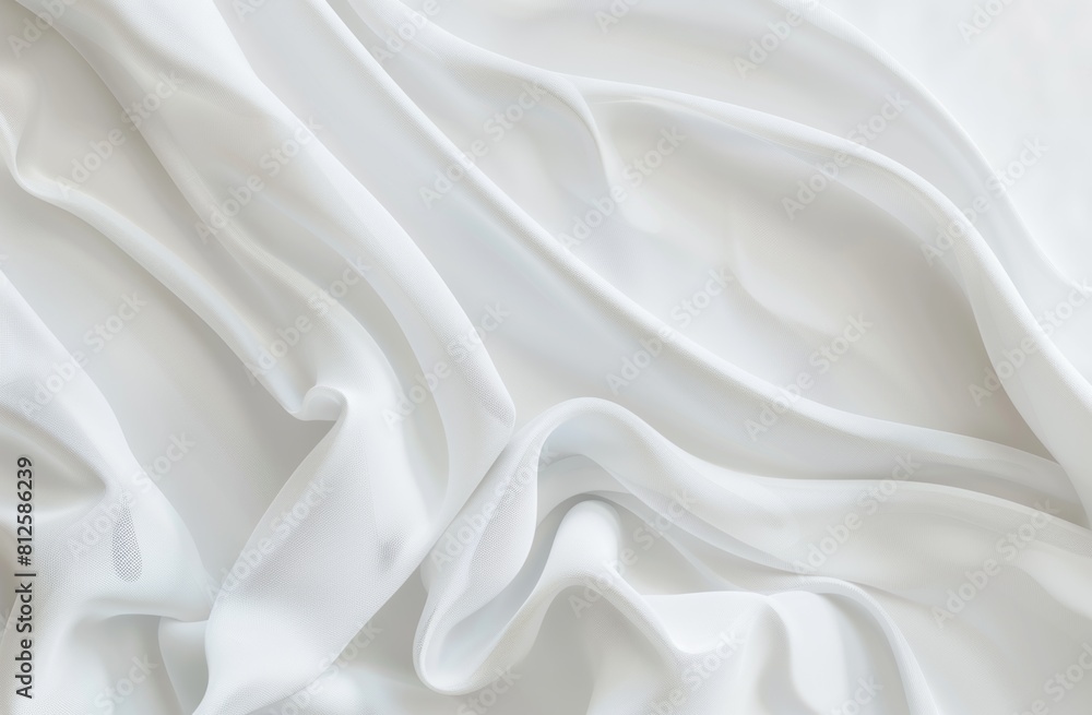 Obraz premium A white background with subtle gradients, perfect for highlighting product images and creating a clean, modern