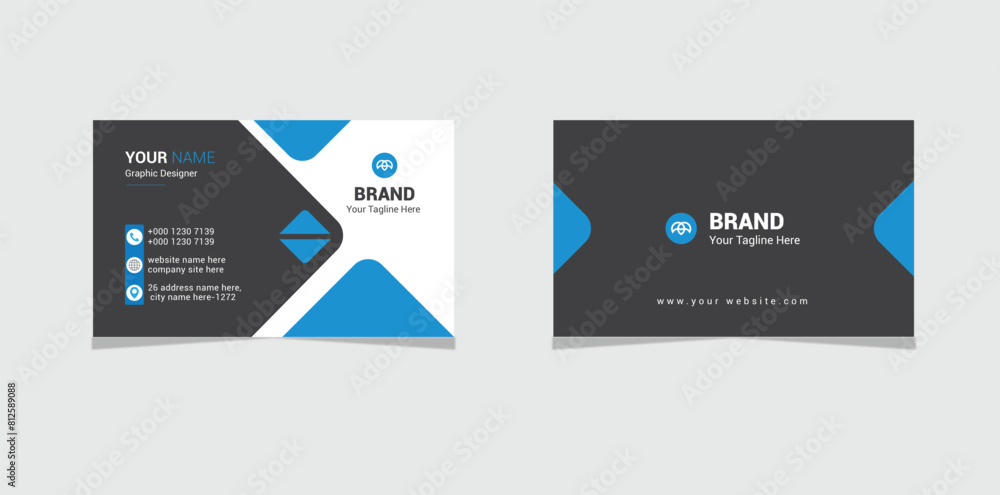 Creative Corporate Business Card Design Template Creative Corporate Business Card Design Template