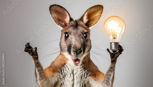 Bright Ideas: Kangaroo with a Lightbulb Moment