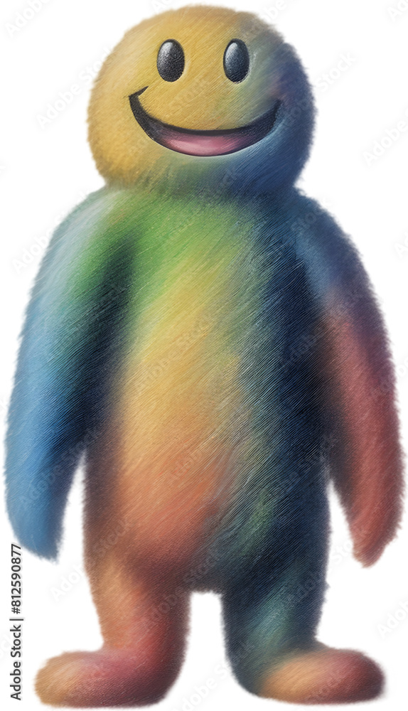 Pencil sketches of a cute creature. Pencil sketches of a cute creature.