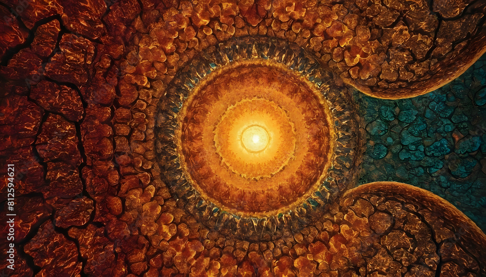 abstract background with circles abstract background with circles