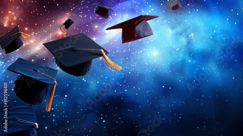 Graduation concept with space for your message