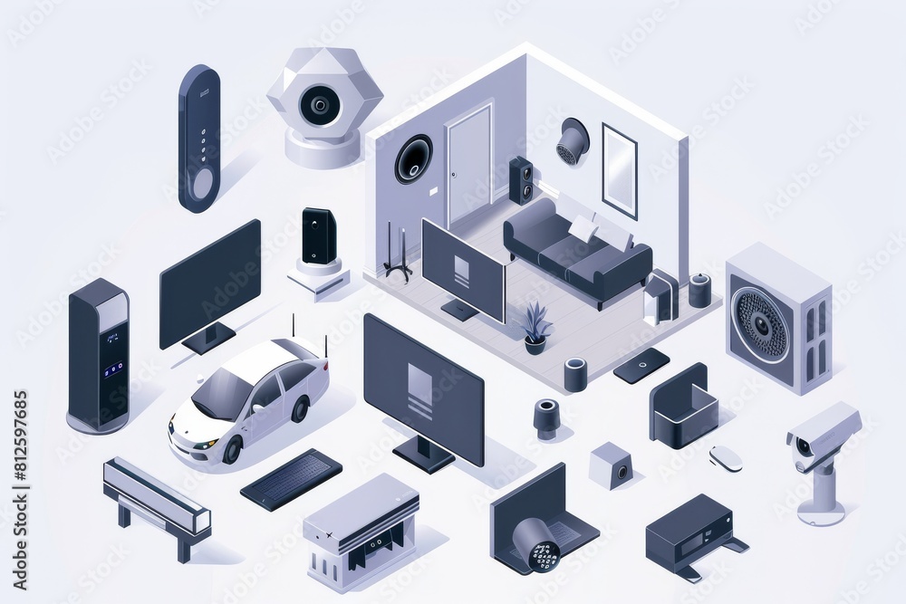 Integrate home automation networking into security concepts, enhancing protection and intrusion detection through alarms and robust wireless measures. Integrate home automation networking into security concepts, enhancing protection and intrusion detection through alarms and robust wireless measures.