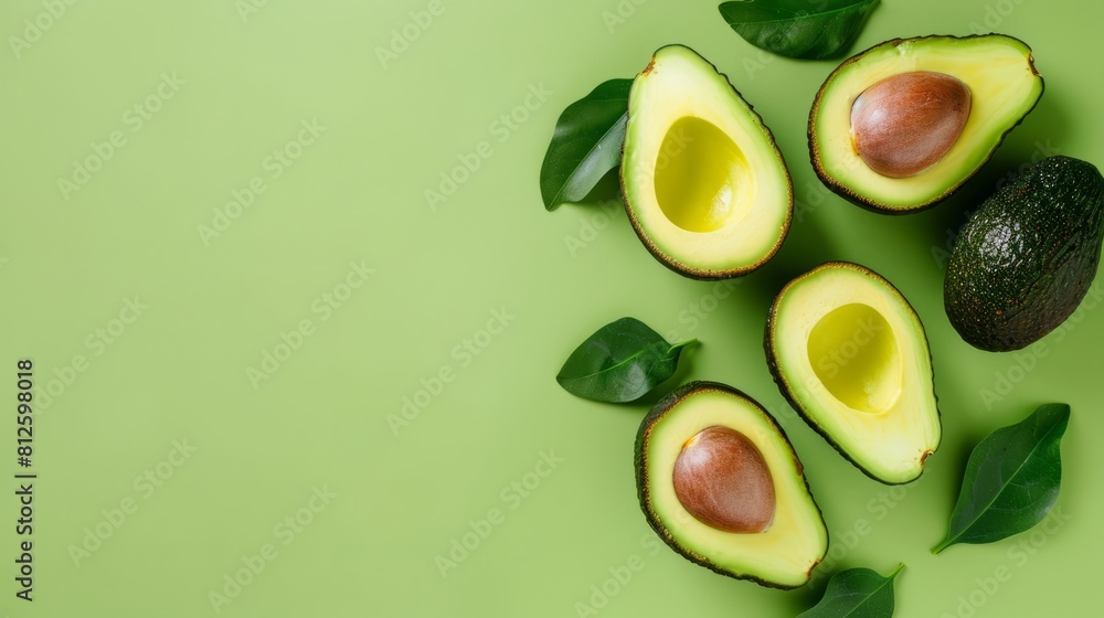 Amazing looking avocado on a White background. Stock photo Amazing looking avocado on a White background. Stock photo