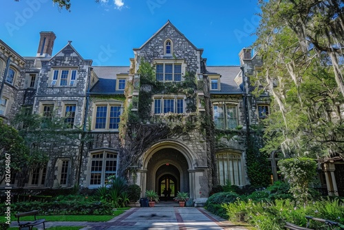 Beautiful Architecture and Campus of Tulane University - Private Nonsectarian Research University photo