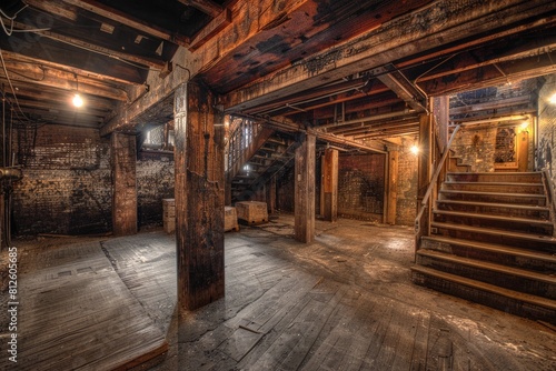 Exploring the Seattle Underground Tour in HDR: Abandoned Buildings, Old Construction, and Intact