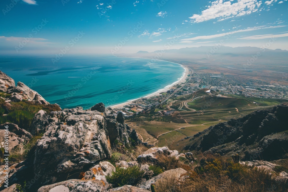 Italian coastline with a cassette-shaped caldera, featuring shades of dark turquoise and light turquoise. Beautiful simple AI generated image in 4K, unique. Italian coastline with a cassette-shaped caldera, featuring shades of dark turquoise and light turquoise. Beautiful simple AI generated image in 4K, unique.