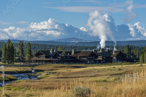 Experience Nature's Best at Old Faithful Inn: A Geothermal Hotel in the Heart of National Parks