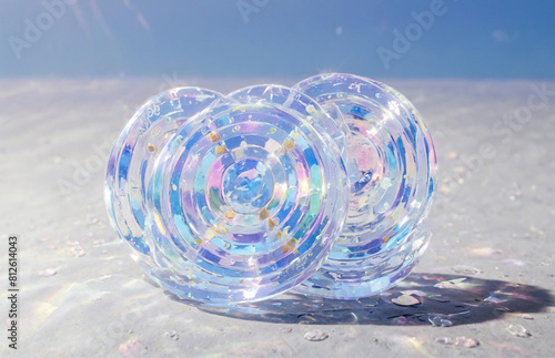 生成ai coins water　beautiful