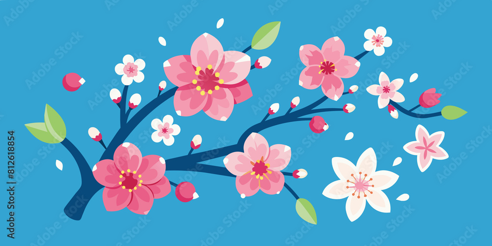 Cherry blossom icons