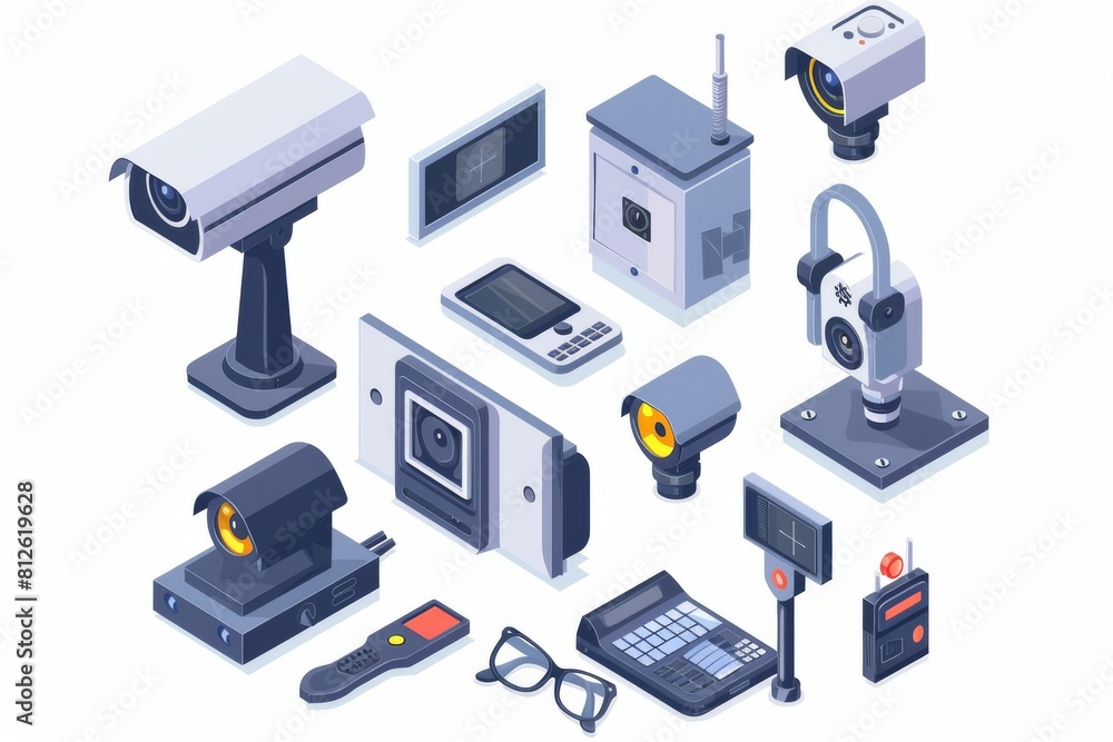Educational videos and sports broadcasting in smart buildings utilize video cameras for innovative surveillance and security automation. Educational videos and sports broadcasting in smart buildings utilize video cameras for innovative surveillance and security automation.