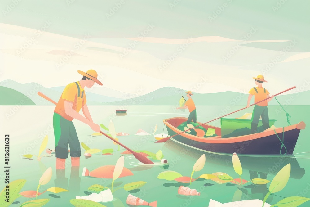 Company ethics of social, environmental and governance, ESG concept - flat vector illustration on white.. Beautiful simple AI generated image in 4K, unique. Company ethics of social, environmental and governance, ESG concept - flat vector illustration on white.. Beautiful simple AI generated image in 4K, unique.