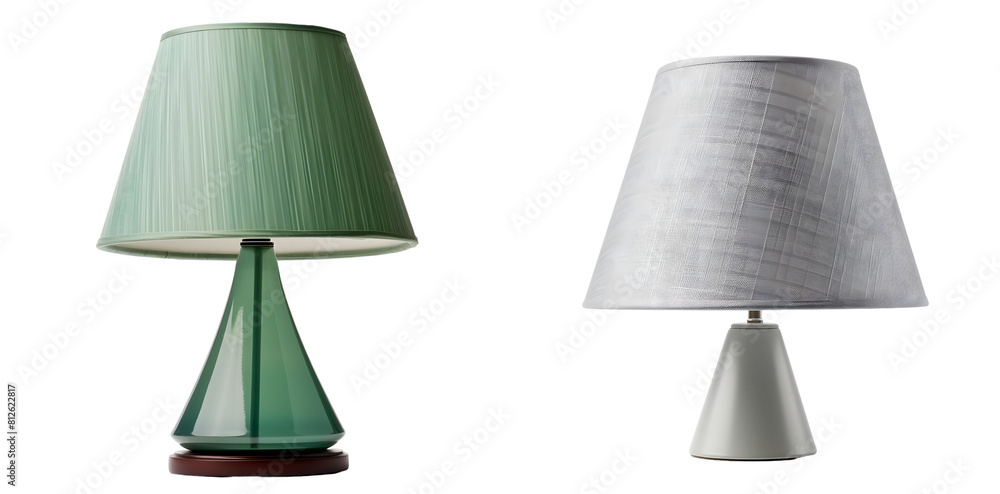 modern lamp isolated on white background modern lamp isolated on white background