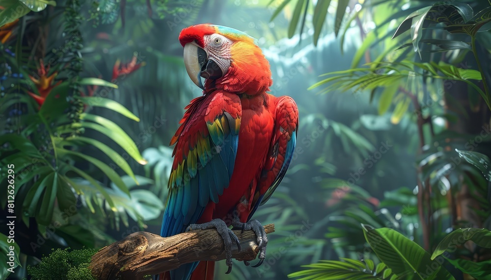 Macaw Parrot Home Organization photo