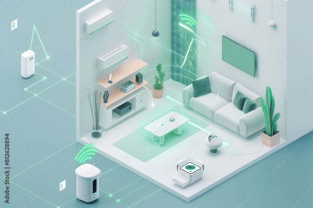 Studio setups in smart homes leverage digital technology to secure educational videos, safeguard environments, and verify media communications.