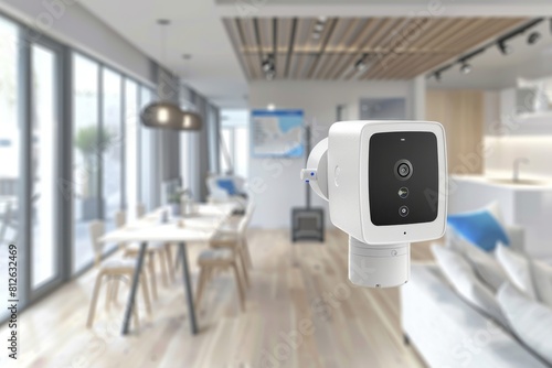 Educational video setups in smart homes are secured by digital security technology, safeguarding media communications and verifying studio security.