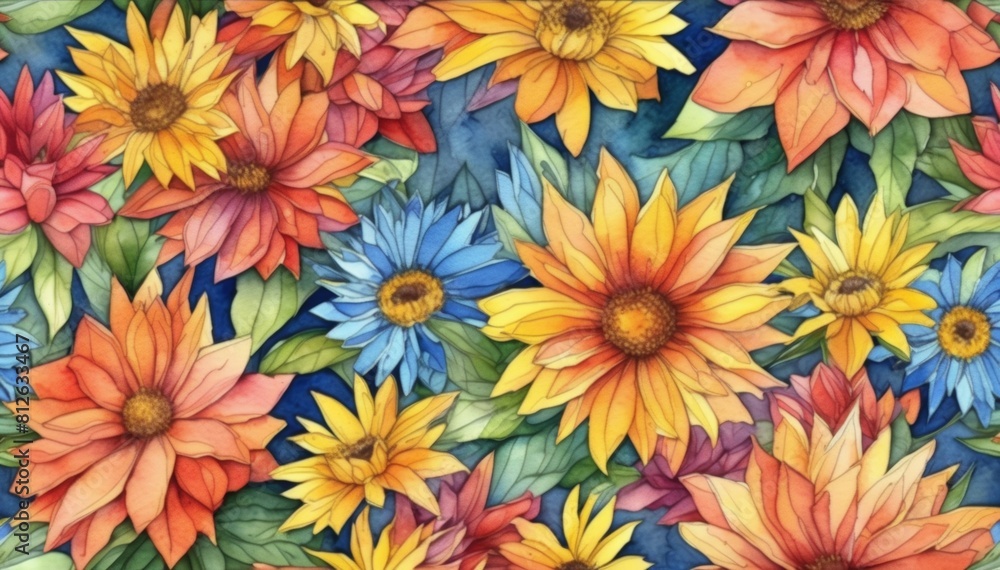 Watercolor Flower Watercolor Flower