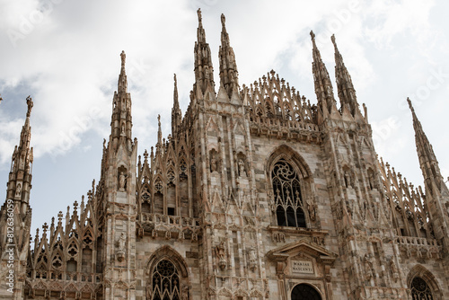 duomo cathedral city Italy Milan