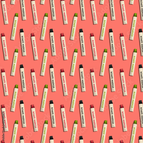 colorful board marker pattern illustration