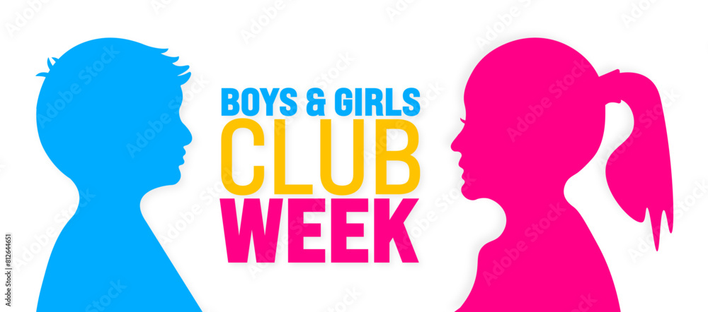 June is Boys and girls club week background template. Holiday concept. use to background, banner, placard, card, and poster design template with text inscription and standard color. June is Boys and girls club week background template. Holiday concept. use to background, banner, placard, card, and poster design template with text inscription and standard color.