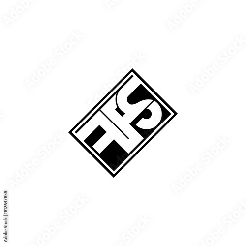 ffs typography letter monogram logo design photo
