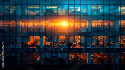 High rise Office Building Reflecting New Day s Vibrant Energy and Business Focus