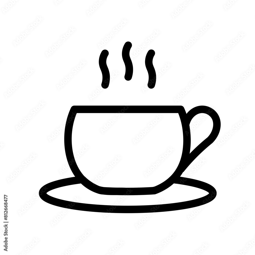 Cofee, Tea icon, Line, Solid, Suitable for Web Page, Mobile App, UI, UX design Cofee, Tea icon, Line, Solid, Suitable for Web Page, Mobile App, UI, UX design