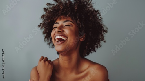 Joyful Woman with Radiant Smile © SBYT