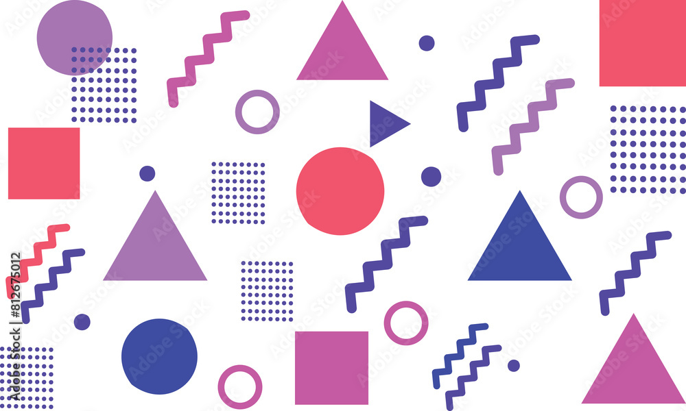 Color neo geo poster. Modern grid flyer with geometric shapes, geometry graphics and abstract background vector set. Geometry grid pattern banner vivid presentation illustration Color neo geo poster. Modern grid flyer with geometric shapes, geometry graphics and abstract background vector set. Geometry grid pattern banner vivid presentation illustration