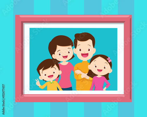 family members in frames 01