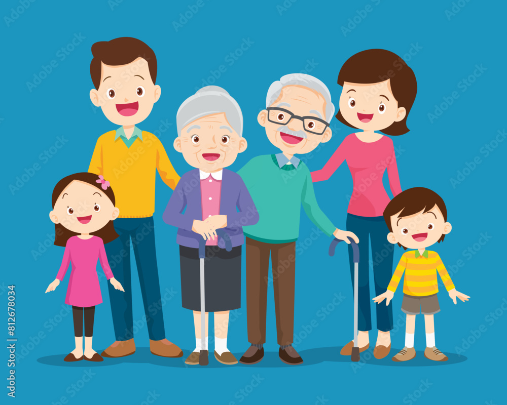 Big happy multi-generational family siblings relatives portrait Big happy multi-generational family siblings relatives portrait