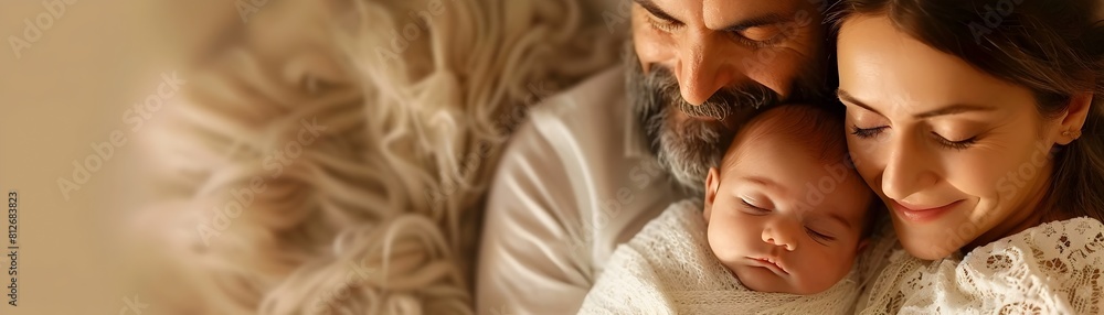 Newborn Baby s First Photograph with Loving Family A Moment of Pure Happiness and Joy Newborn Baby s First Photograph with Loving Family A Moment of Pure Happiness and Joy