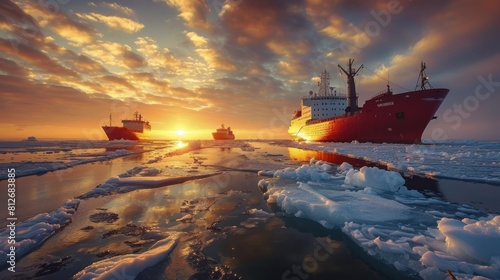 Shipping through the Northwest Passage photo