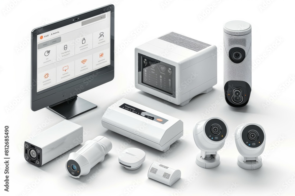 Video technology fortifies surveillance with networking infrastructure, signals, and protective software ensuring security footage through a network command detector. Video technology fortifies surveillance with networking infrastructure, signals, and protective software ensuring security footage through a network command detector.