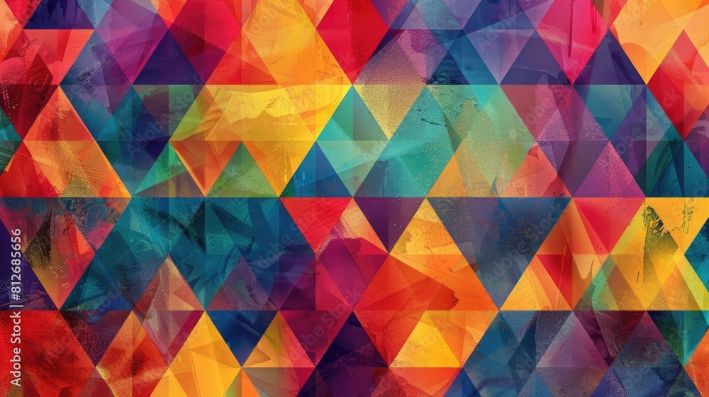 Card with Lovely Geometric Designs Card with Lovely Geometric Designs
