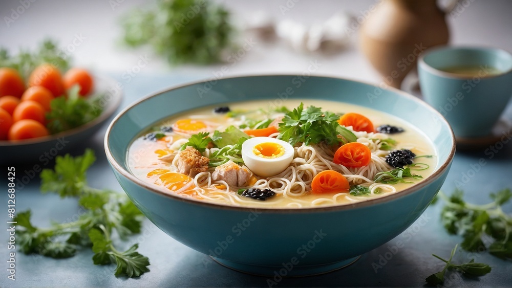 Kongguksu (soy milk noodle soup) Kongguksu (soy milk noodle soup)
