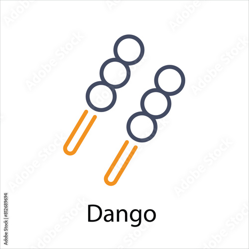 Dango  vector icon