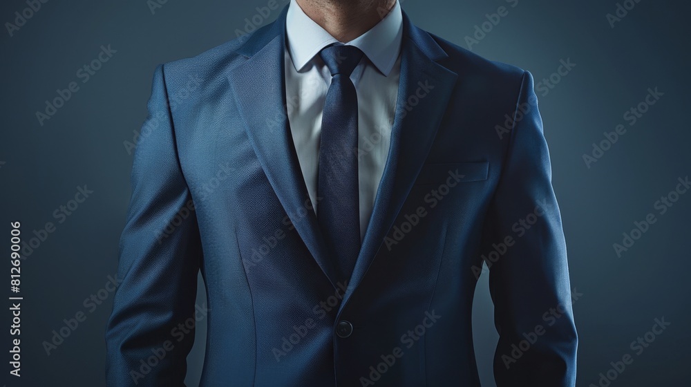 Crisp image of a male executive s torso in a charcoal grey suit, symbolizing his role in steering the company through ongoing challenges Crisp image of a male executive s torso in a charcoal grey suit, symbolizing his role in steering the company through ongoing challenges